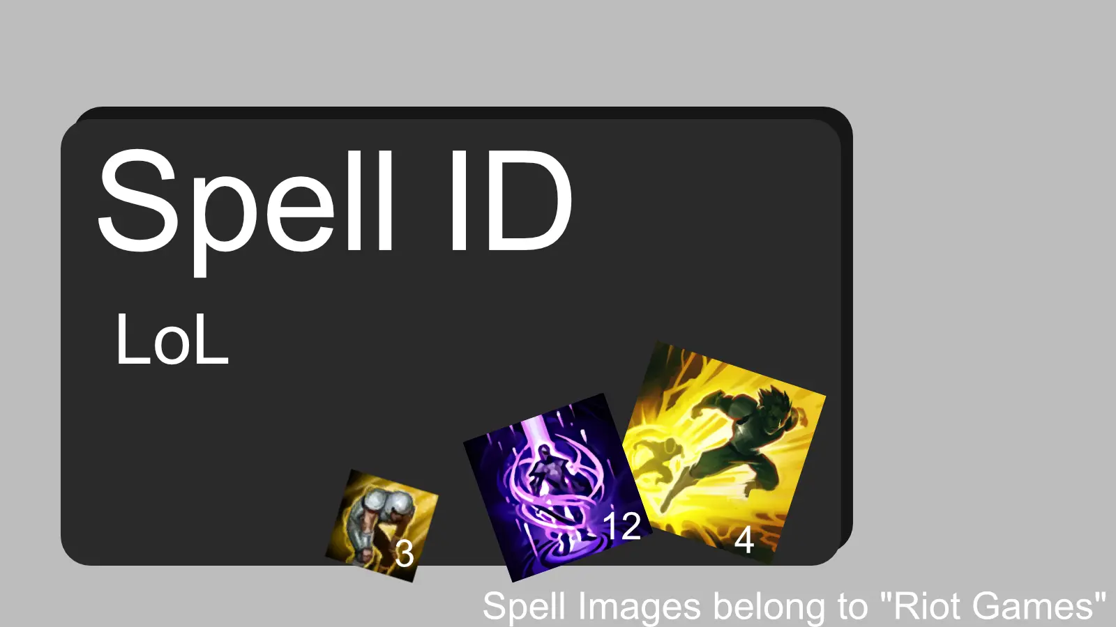A list of Summoner Spell ID's in League of Legends